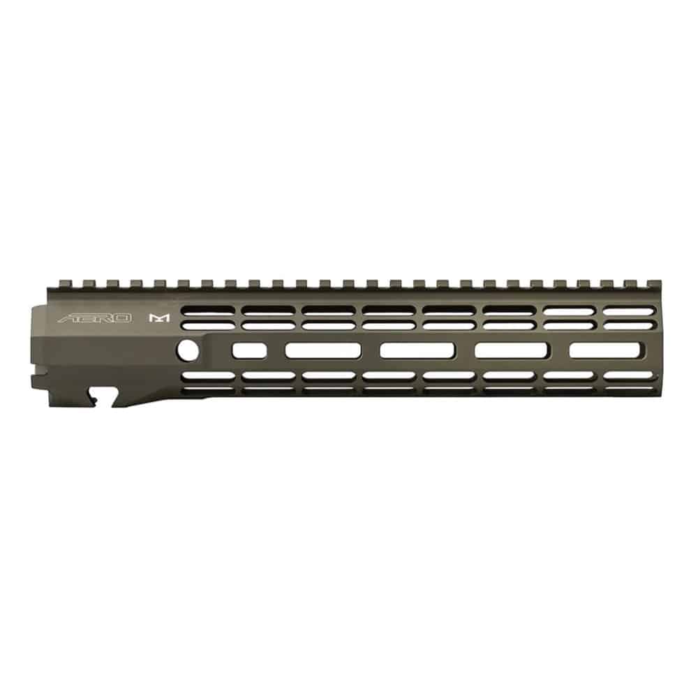 Unknown Aero Precision ATLAS R-ONE free Float Handguard - M-LOK - Full Top Rail - 6 Lengths Available - OD Green, 10.3 inch (Color: OD Green, Length: 10.3 inch)