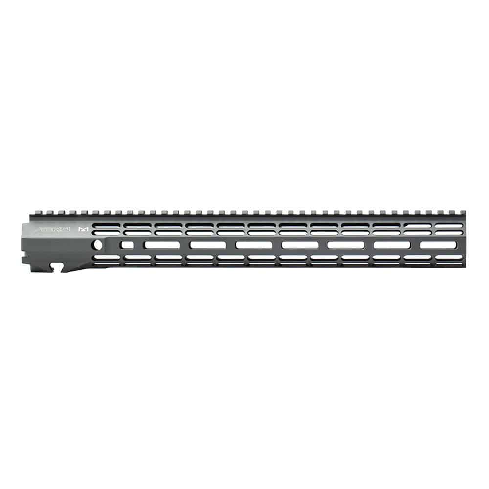 Unknown Aero Precision ATLAS R-ONE free Float Handguard - M-LOK - Full Top Rail - 6 Lengths Available - Gray, 15 Inch (Color: Gray, Length: 15 Inch)