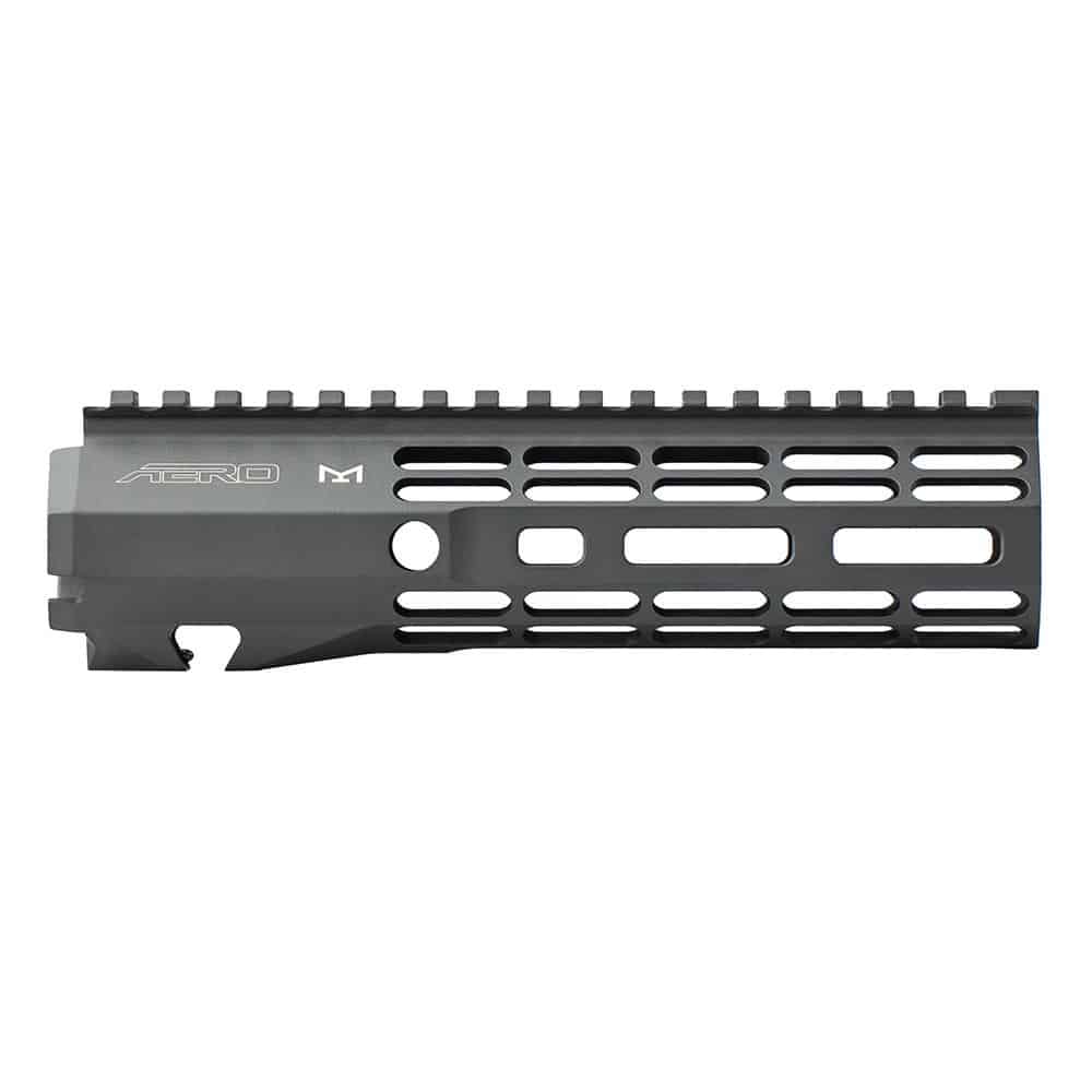 Unknown Aero Precision ATLAS R-ONE free Float Handguard - M-LOK - Full Top Rail - 6 Lengths Available - Gray, 7.3 inch (Color: Gray, Length: 7.3 inch)