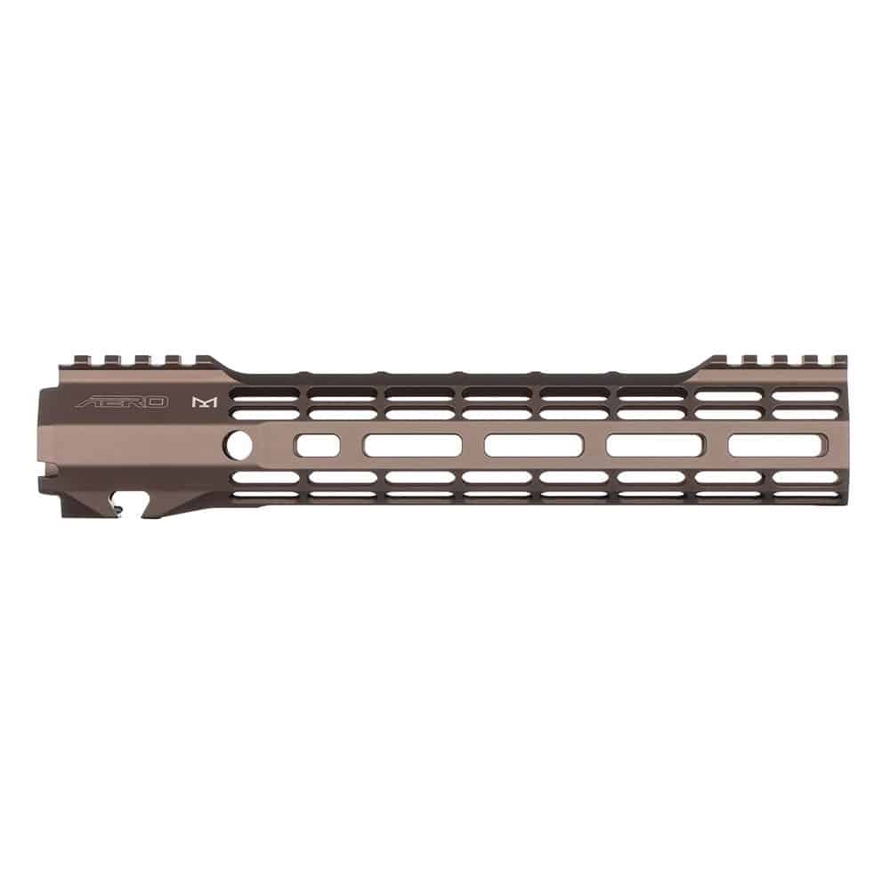 Unknown Aero Precision Atlas S-One Free Float AR-15 Handguard - M-LOK - 6 Lengths Available - Anodized Kodiak Brown, 10.3 inch (Color: Anodized Kodiak Brown, Length: 10.3 inch)