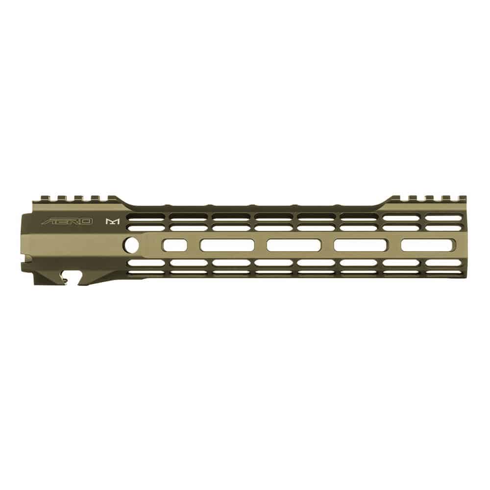Unknown Aero Precision Atlas S-One Free Float AR-15 Handguard - M-LOK - 6 Lengths Available - Anodized OD Green, 10.3 inch (Color: Anodized OD Green, Length: 10.3 inch)