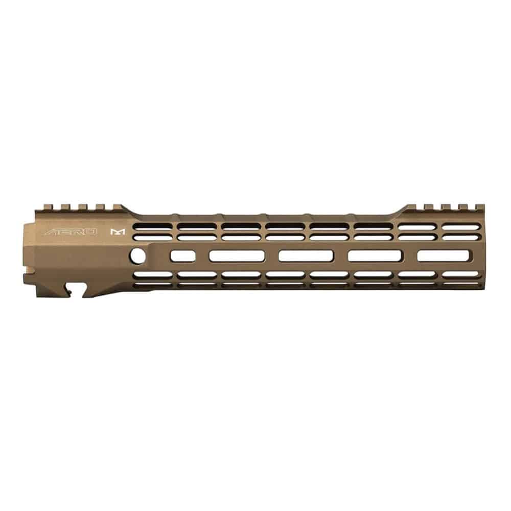 Unknown Aero Precision Atlas S-One Free Float AR-15 Handguard - M-LOK - 6 Lengths Available - Burnt Bronze, 10.3 inch (Color: Burnt Bronze, Length: 10.3 inch)