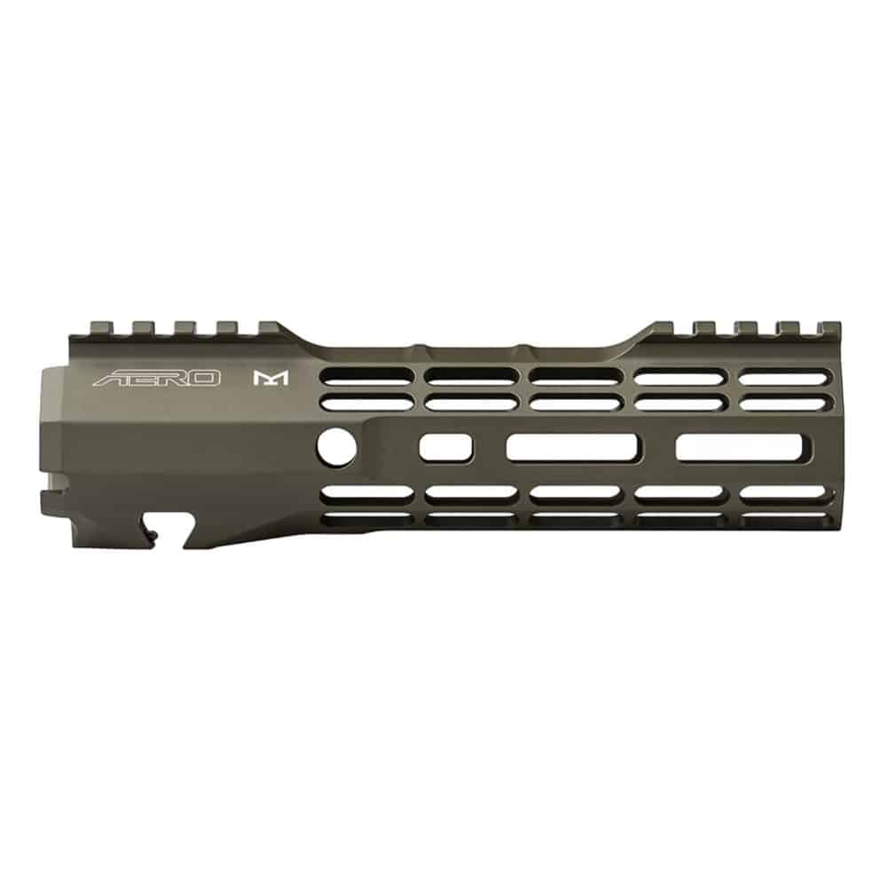 Unknown Aero Precision Atlas S-One Free Float AR-15 Handguard - M-LOK - 6 Lengths Available - OD Green, 7.3 inch (Color: OD Green, Length: 7.3 inch)