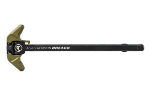 Aero Precision Breach AR-10 Charging Handle - Large Latch - OD Green