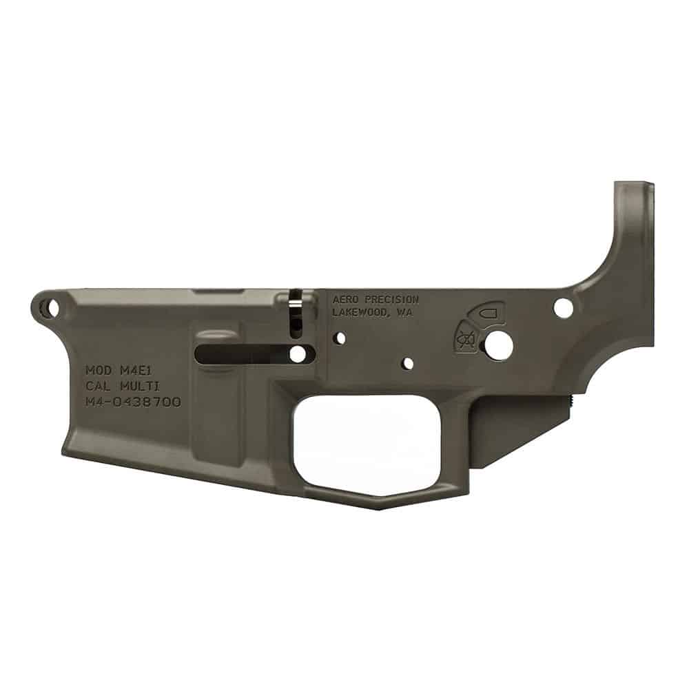 Unknown Aero Precision M4E1 AR-15 Lower Receiver - OD Green (Color: OD Green)