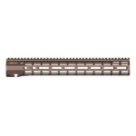 Open Box Return - Anodized Kodiak Brown - Aero Precision ATLAS R-One M5 M-LOK Handguard for AR-10 - Full Top Rail