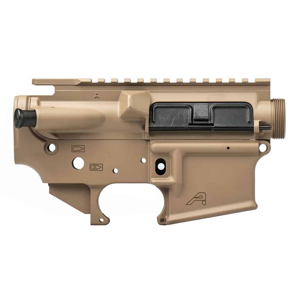 Unknown Aero Precision X15 Receiver Set - AR-15 Lower Receiver with Assembled Upper Receiver - Flat Dark Earth (Color: Flat Dark Earth)