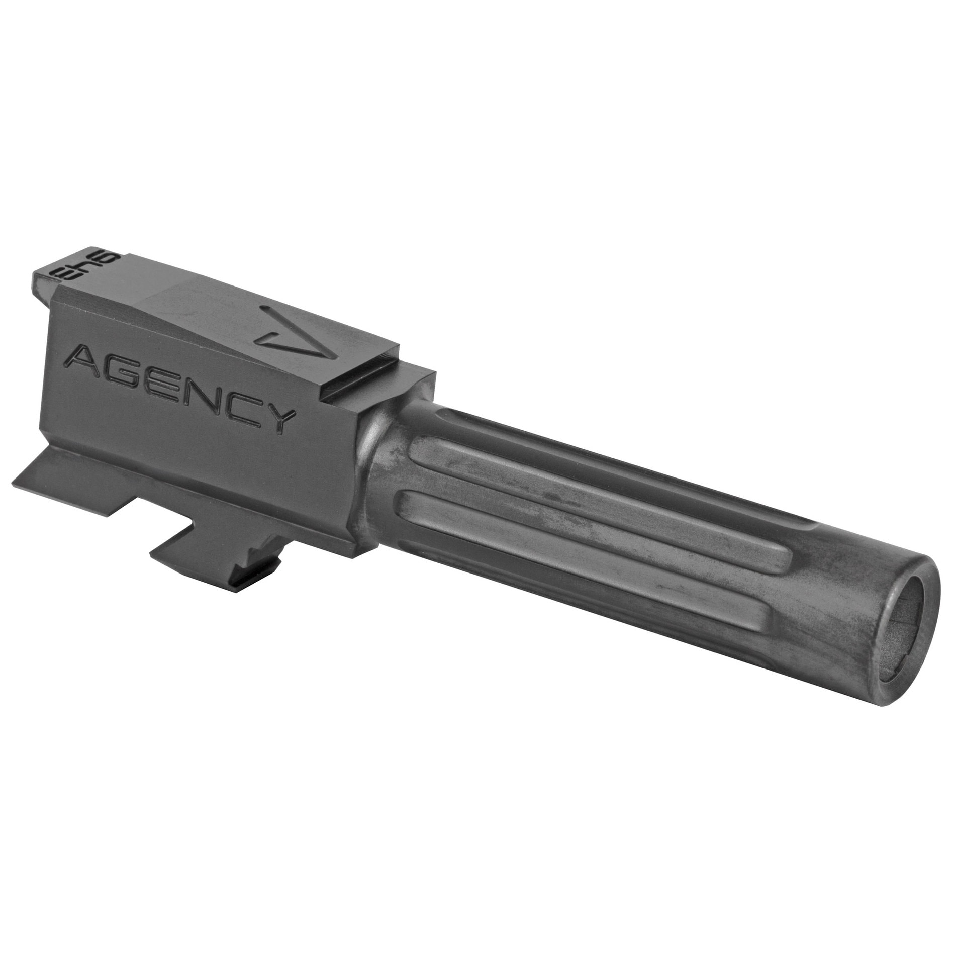 Unknown Unavailable: Agency Arms Mid Line Fluted Barrel for Glock 43/43X - Black (Color: Black)