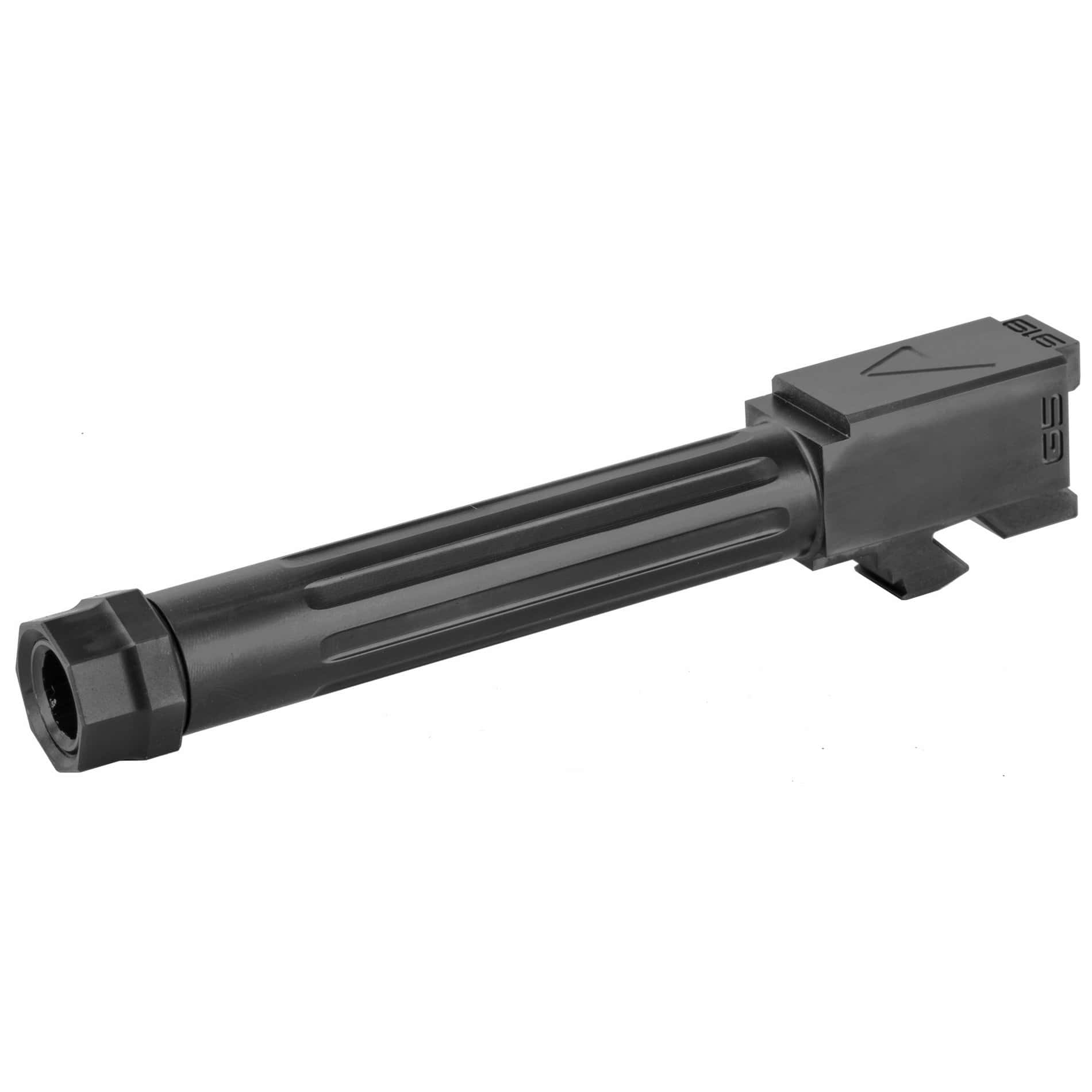Unknown Discontinued: Agency Arms Mid Line Threaded Barrel for Glock 19 Gen 5 - DLC (Diamond Like Carbon) (Color: DLC (Diamond Like Carbon))