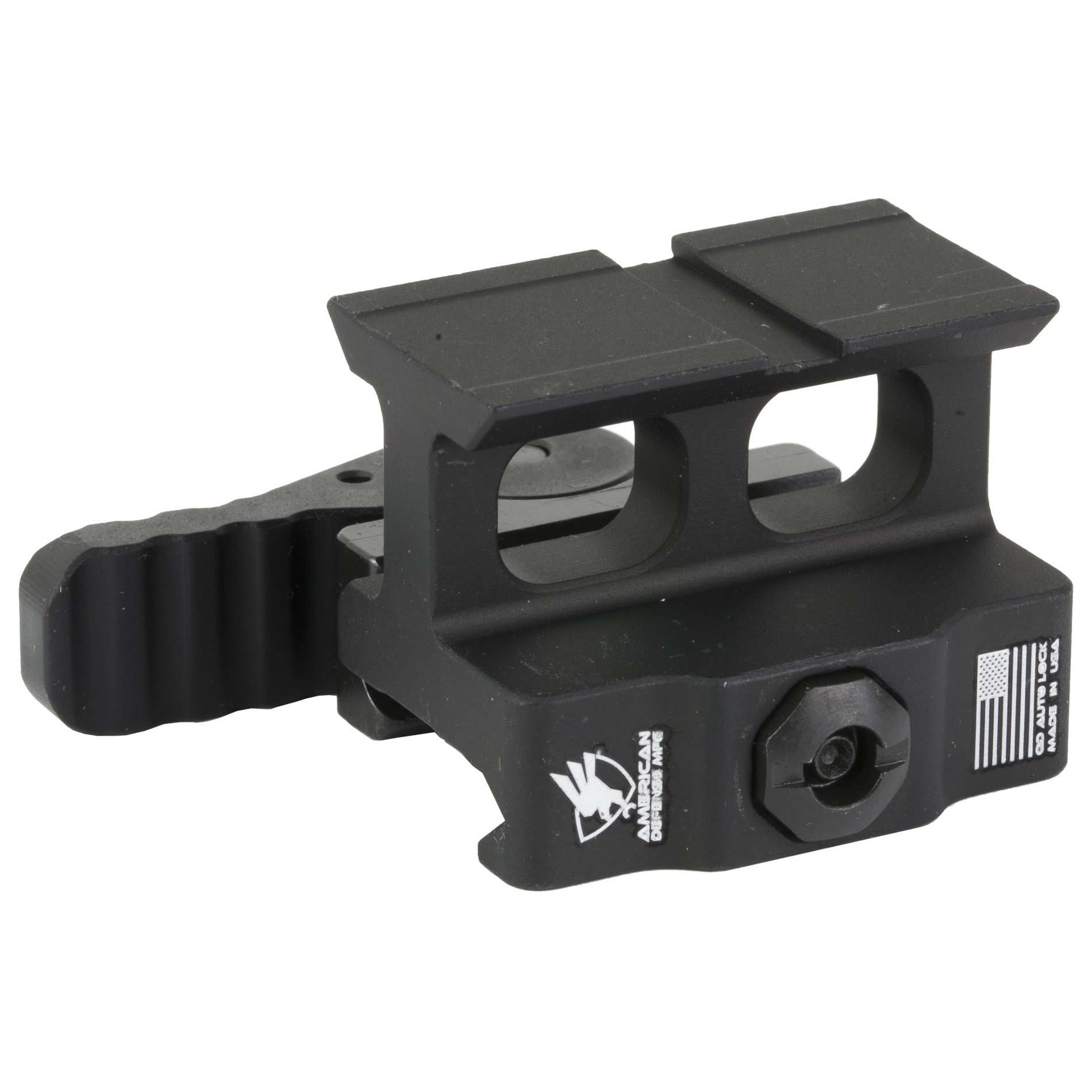 Unknown American Defense MFG AD-509T Holosun 509T QD Red Dot Mount - Multiple Heights - Absolute Co-Witness (Mount Height: Absolute Co-Witness)