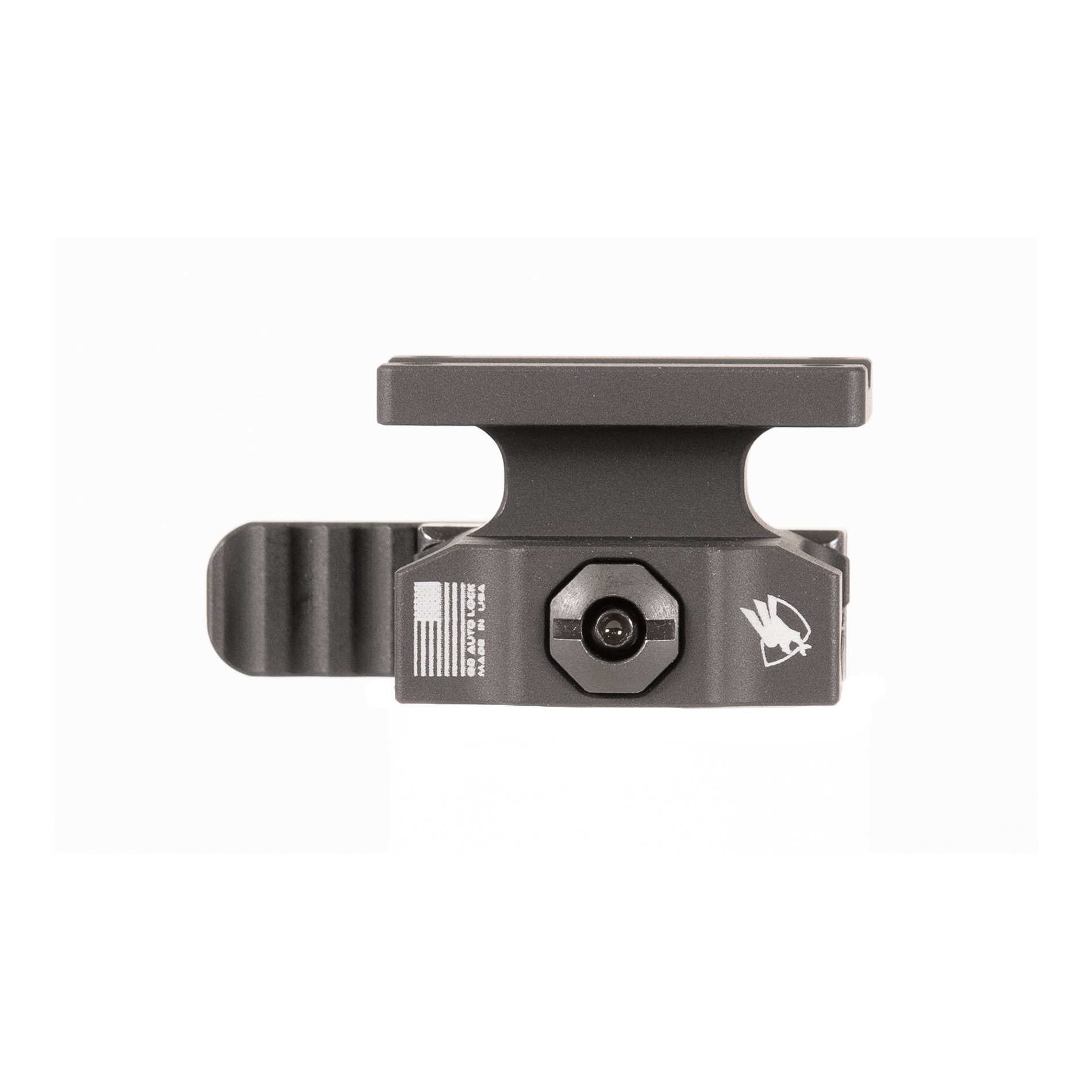 Unknown American Defense MFG AD-MRO Lightweight QD Red Dot Mount - Absolute Co-Witness (Mount Height: Absolute Co-Witness)