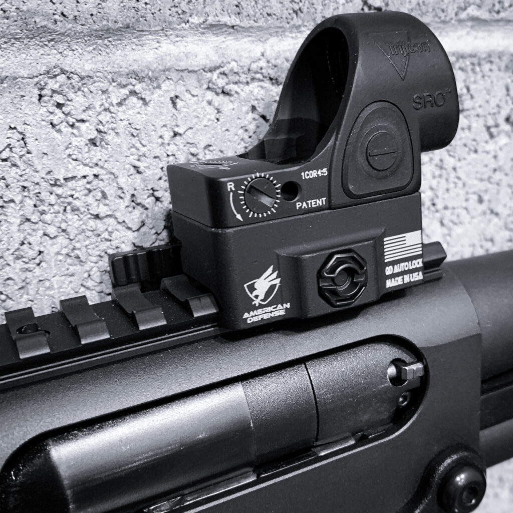 American Defense MFG AD-RMR QD Red Dot Mount