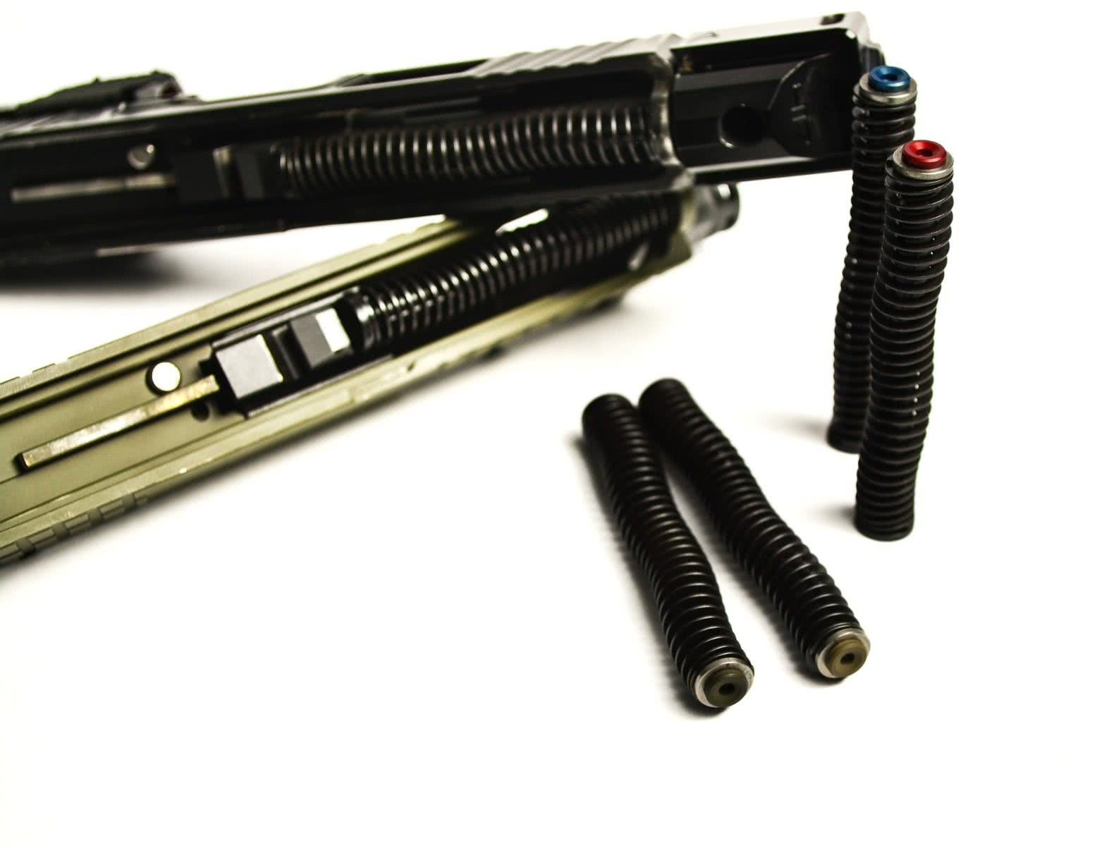 Fluted Guide Rod Armaspec Guide Rod for Glock® Fluted Black Gen 1-3 Compact 18lb spring