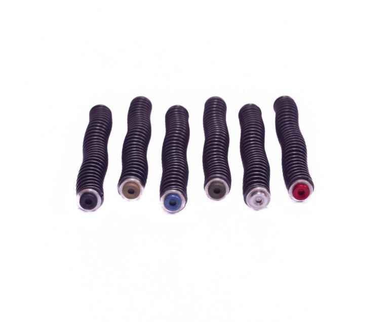 Armaspec Guide Rod for Glock® Fluted Black Gen 1-3 Compact 18lb spring