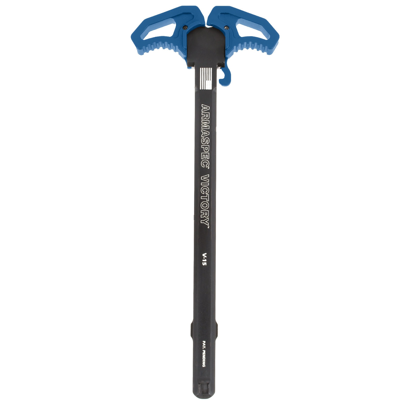 Unknown Armaspec Victory Compact Ambidextrous AR-15 Charging Handle - Blue (Color: Blue)