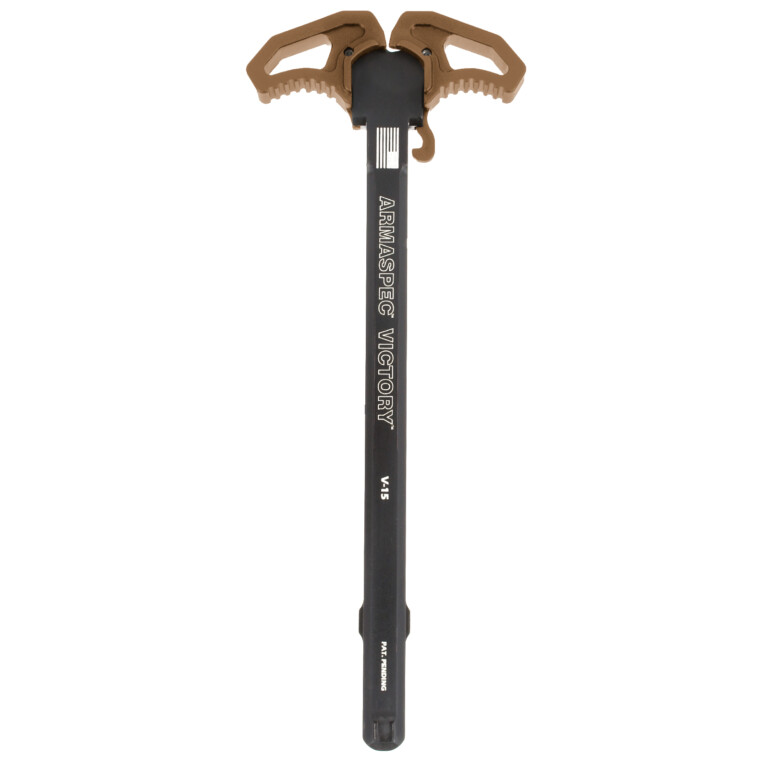 Armaspec Victory Compact Ambidextrous AR-15 Charging Handle - Bronze
