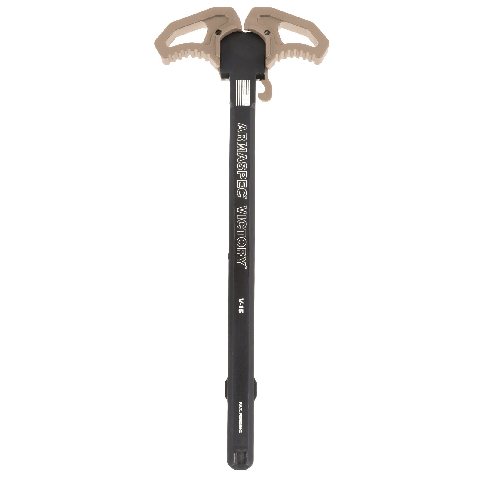 Unknown Armaspec Victory Compact Ambidextrous AR-15 Charging Handle - Flat Dark Earth (Color: Flat Dark Earth)
