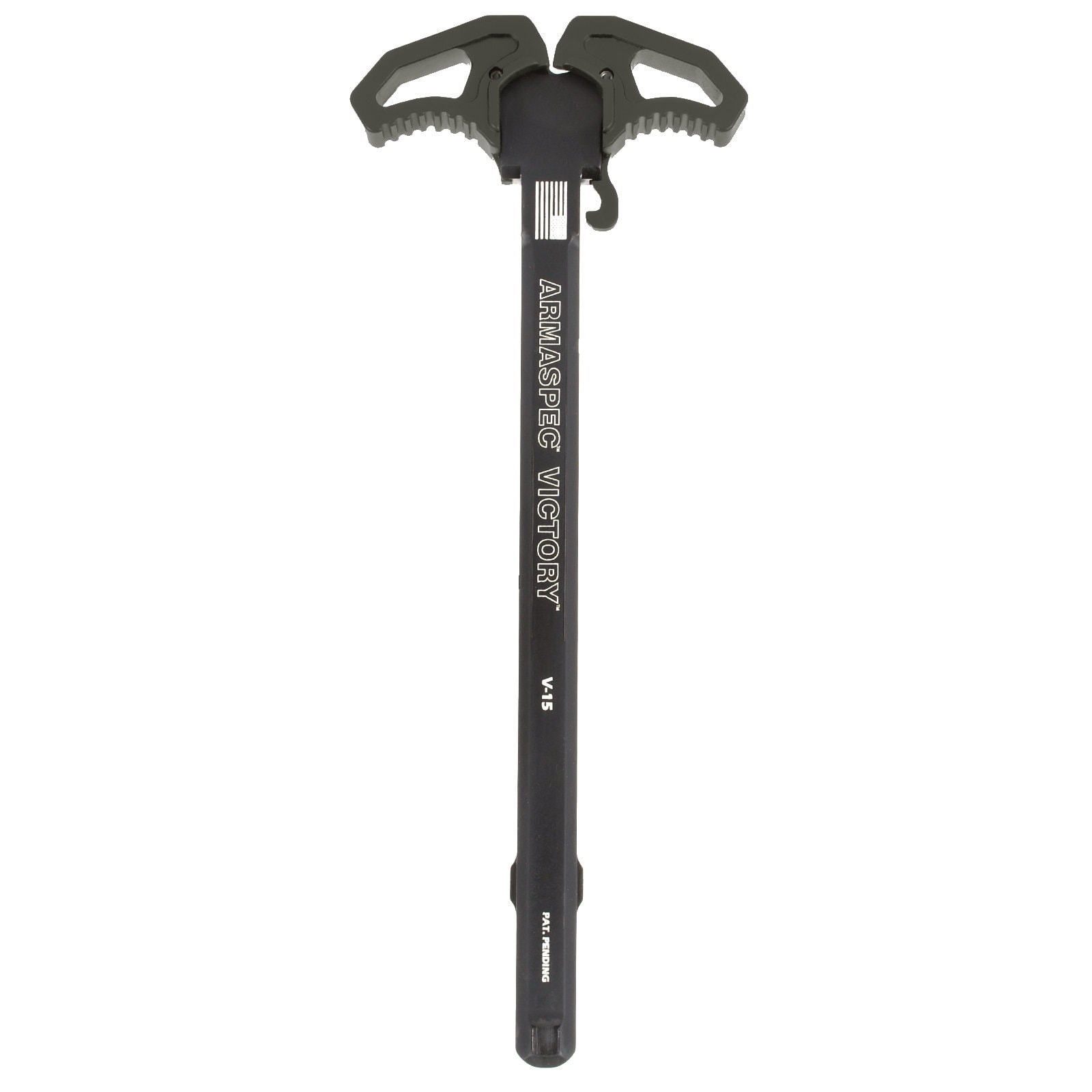Unknown Armaspec Victory Compact Ambidextrous AR-15 Charging Handle - OD Green (Color: OD Green)