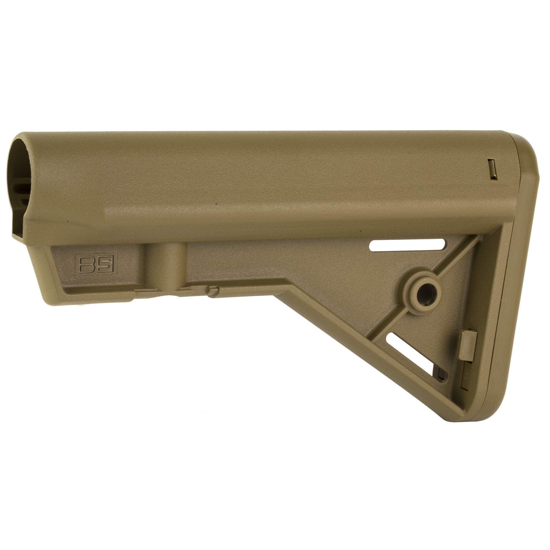 Unknown B5 Systems Bravo-C Fixed Mil-Spec AR-15 Stock - Coyote Brown (Color: Coyote Brown)