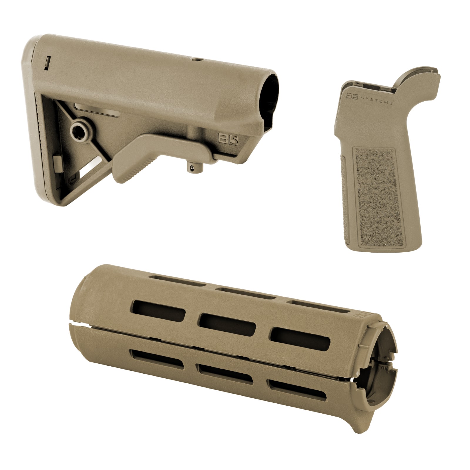 【実物】B5 magpul パーツセット B5 Systems Furniture Kit - Stock, M-LOK Handguard, and Grip