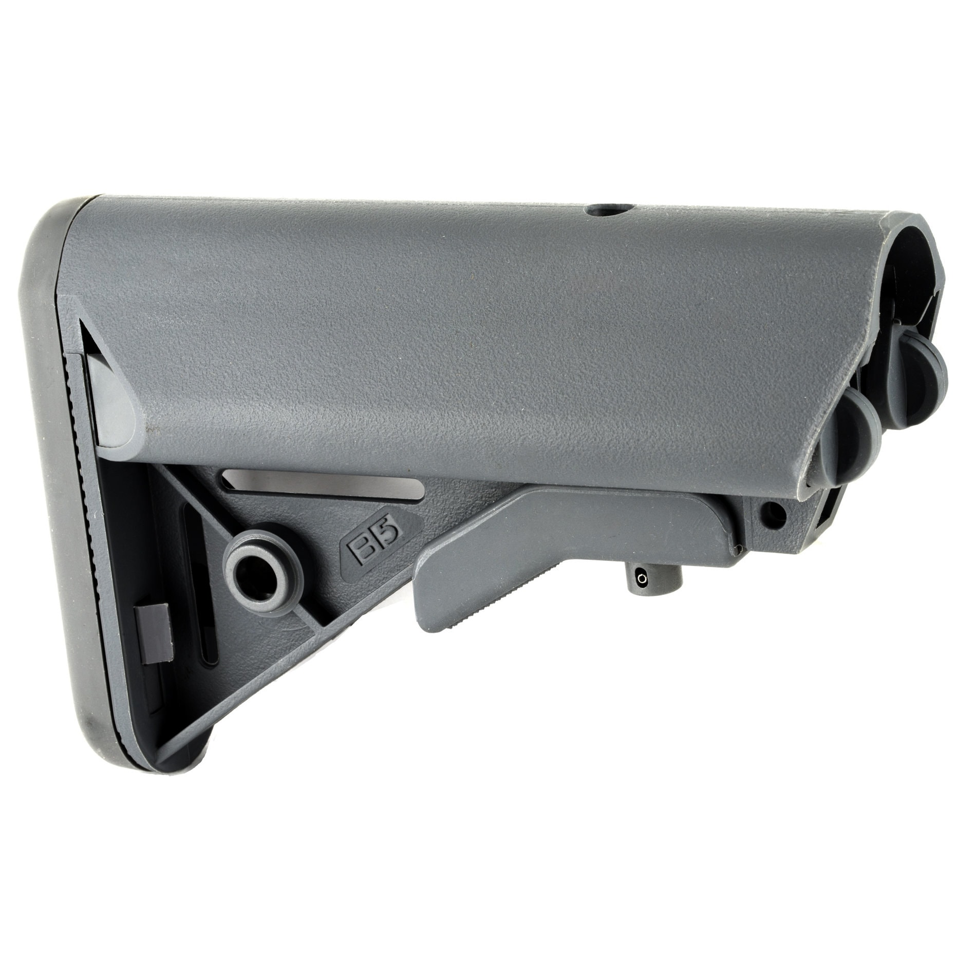 Unknown B5 SOPMOD AR-15 Stock - Mil-Spec - Gray (Color: Gray)
