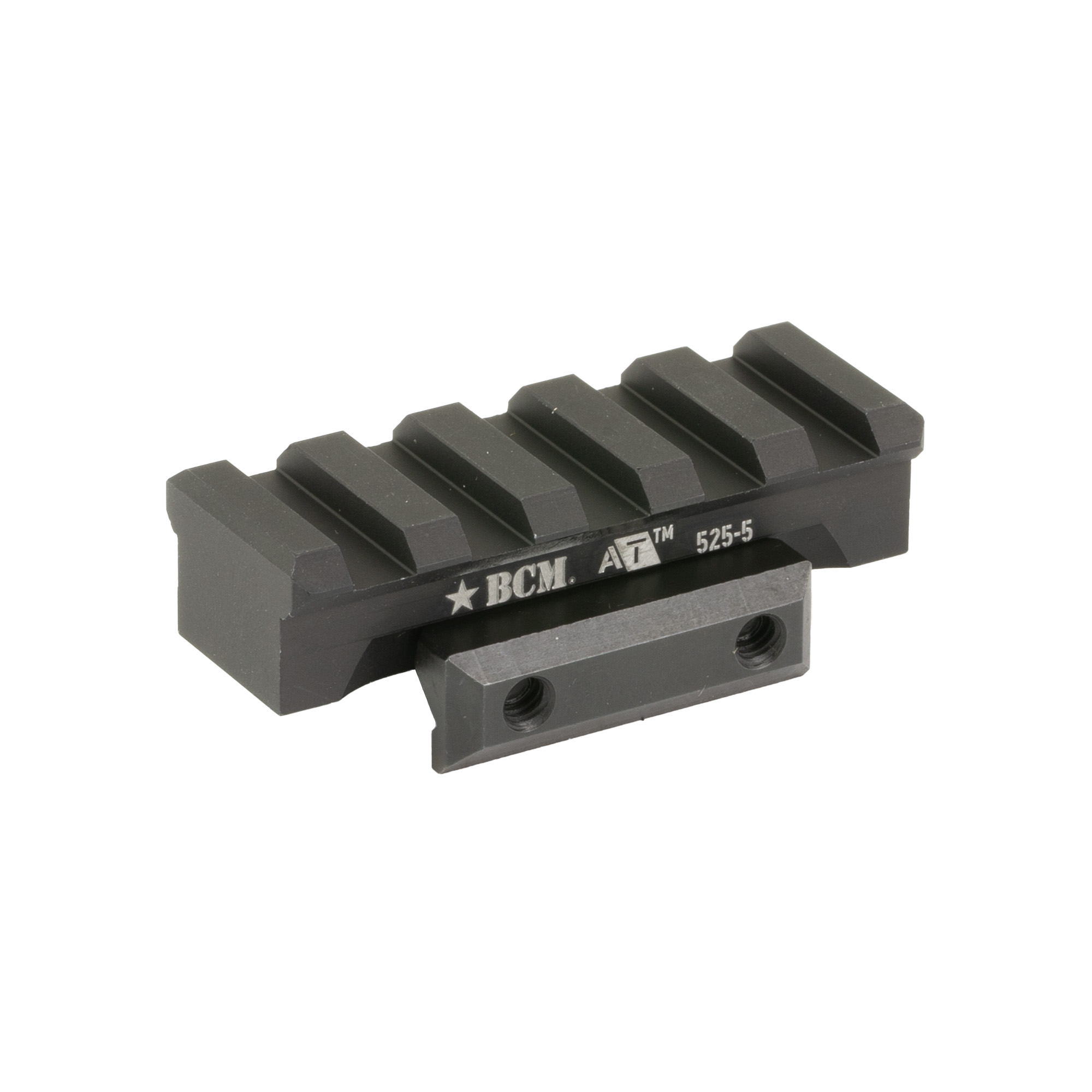 Unknown BCM A/T Optic Riser Mount - 0.525 Inch Height - 6.125 Inch (Length: 6.125 Inch)