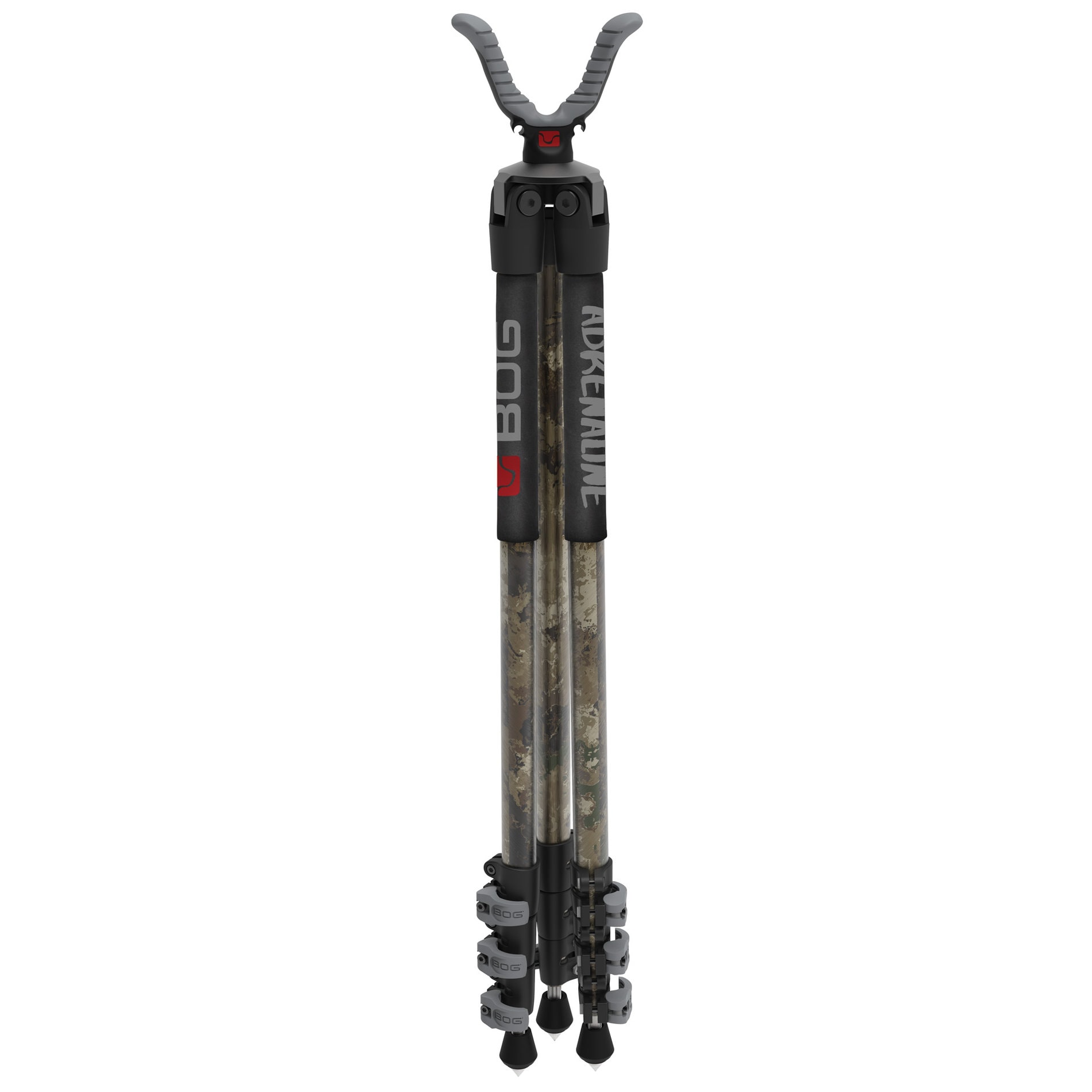 Unknown BOG Adrenaline Tripod with USR Shooting Yoke - Camo (Color: Camo)