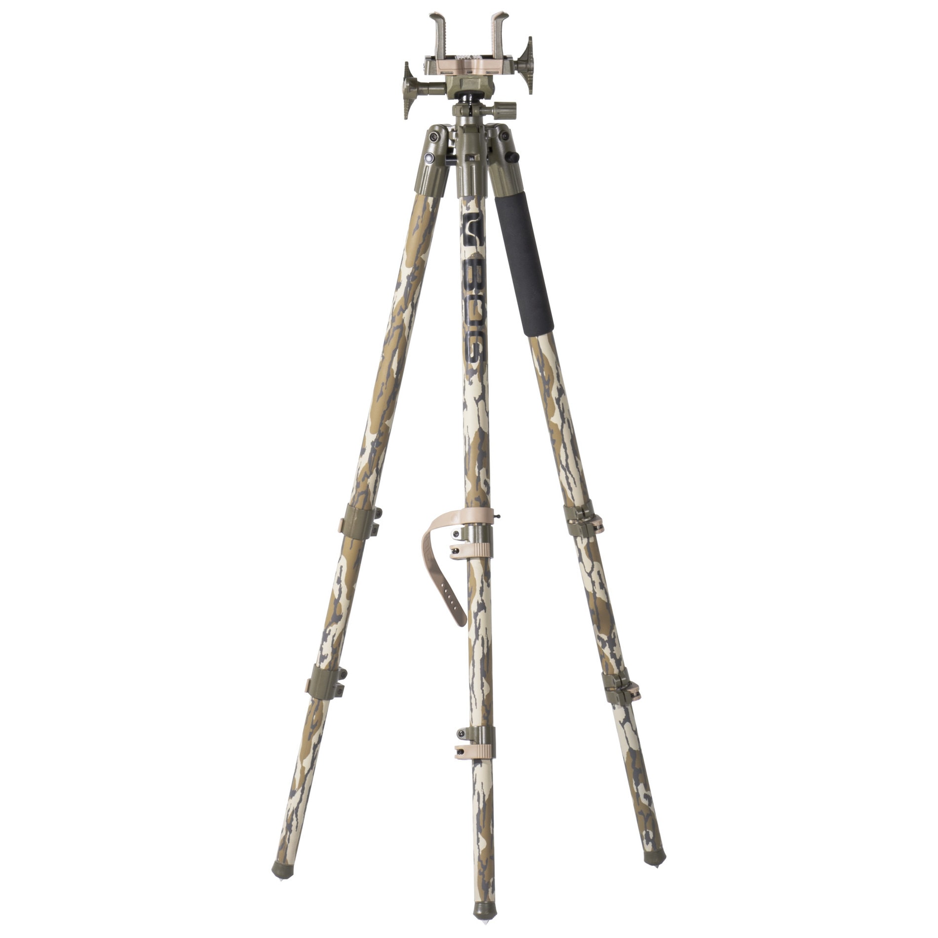 Unknown BOG Deathgrip Tripod with Adjustable Clamp - Mossy Oak (Color: Mossy Oak)