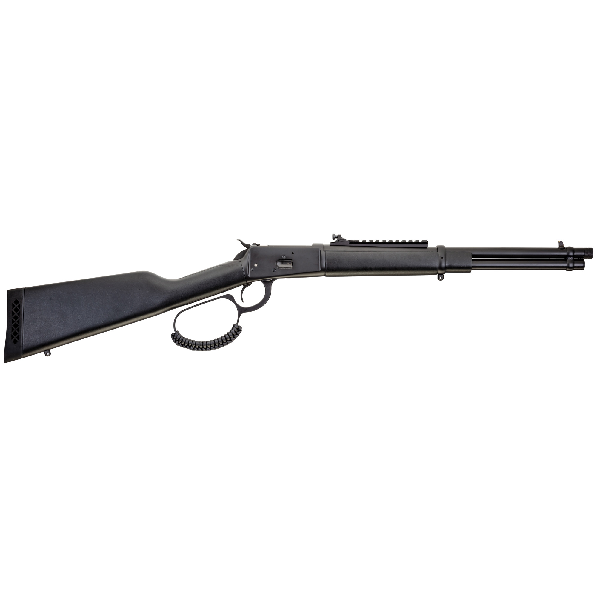 Unknown Unavailable: Rossi R92 Triple Black 16.5" .357 Magnum Rifle - 8 Round - Multiple Colors - Black (Color: Black)