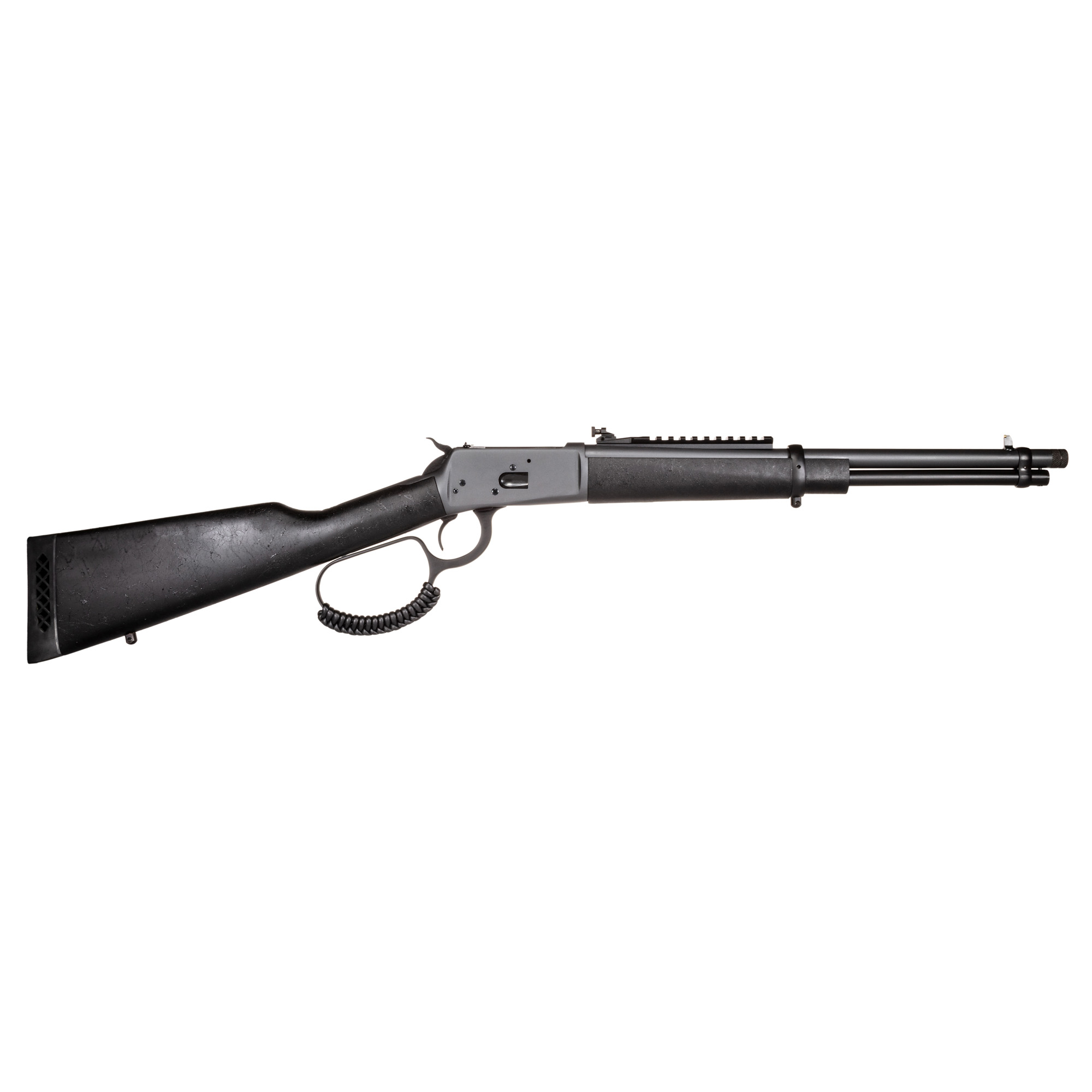 Unknown Unavailable: Rossi R92 Triple Black 16.5" .357 Magnum Rifle - 8 Round - Multiple Colors - Sniper Grey (Color: Sniper Grey)