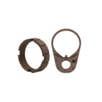 Armaspec Self-Retention "No Stake" Castle Nut and QD End Plate