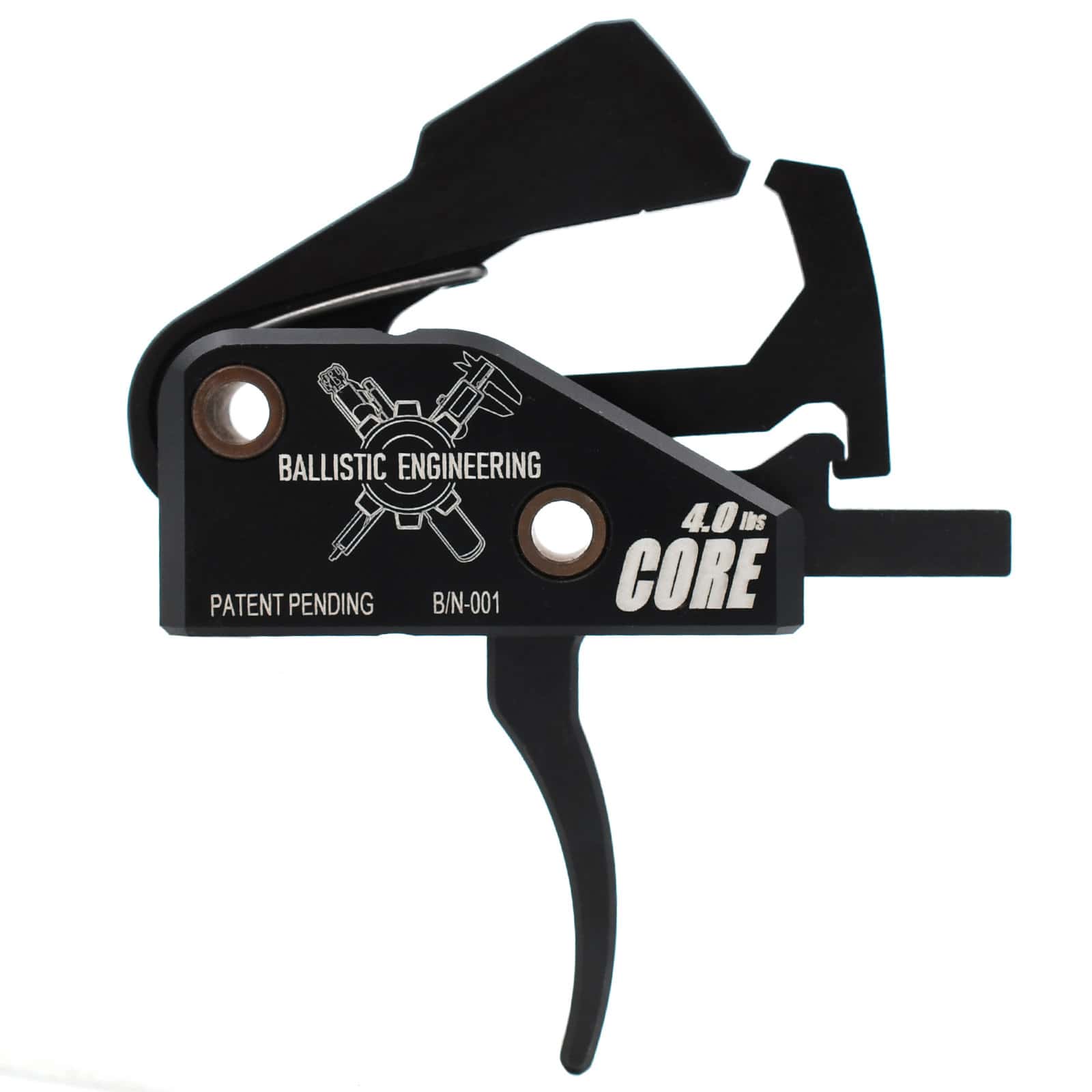 Ballistic Engineering Core AR Trigger - Single Stage 4 Pound Pull