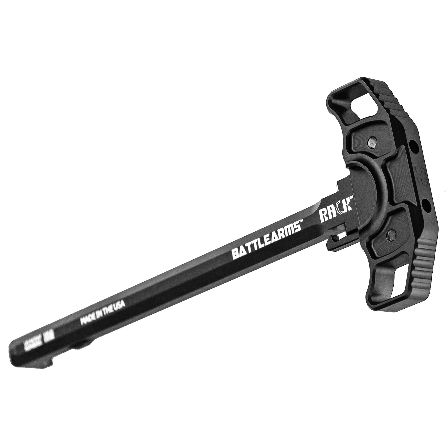 Unknown Battle Arms Development Rack AR-15 Ambidextrous Charging Handle - Black (Color: Black)