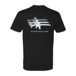 AT3 Stealth Camo T-Shirt – Vintage Black - BACK