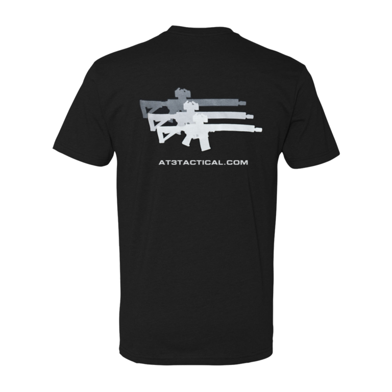 AT3 Stealth Camo T-Shirt – Vintage Black - BACK