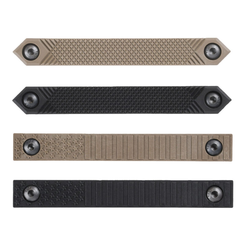 AT3 M-LOK Rail Covers – Retro & Old Glory Design - 2 Colors Available