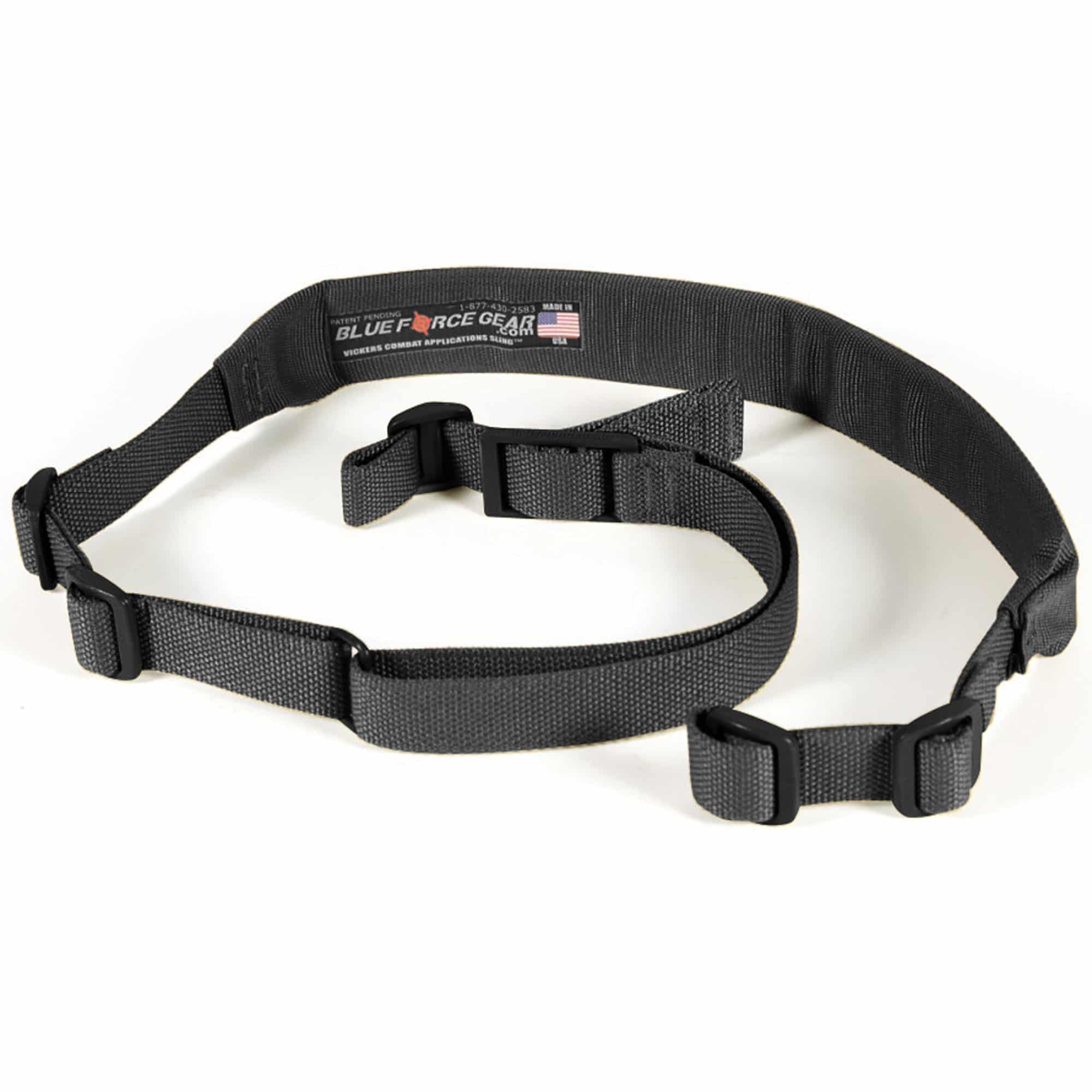 Unknown Blue Force Gear Padded Vickers 2-Point Sling - Black (Color: Black)