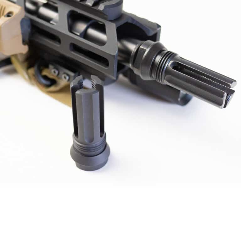 3FO Flash Hider Installed on AR15