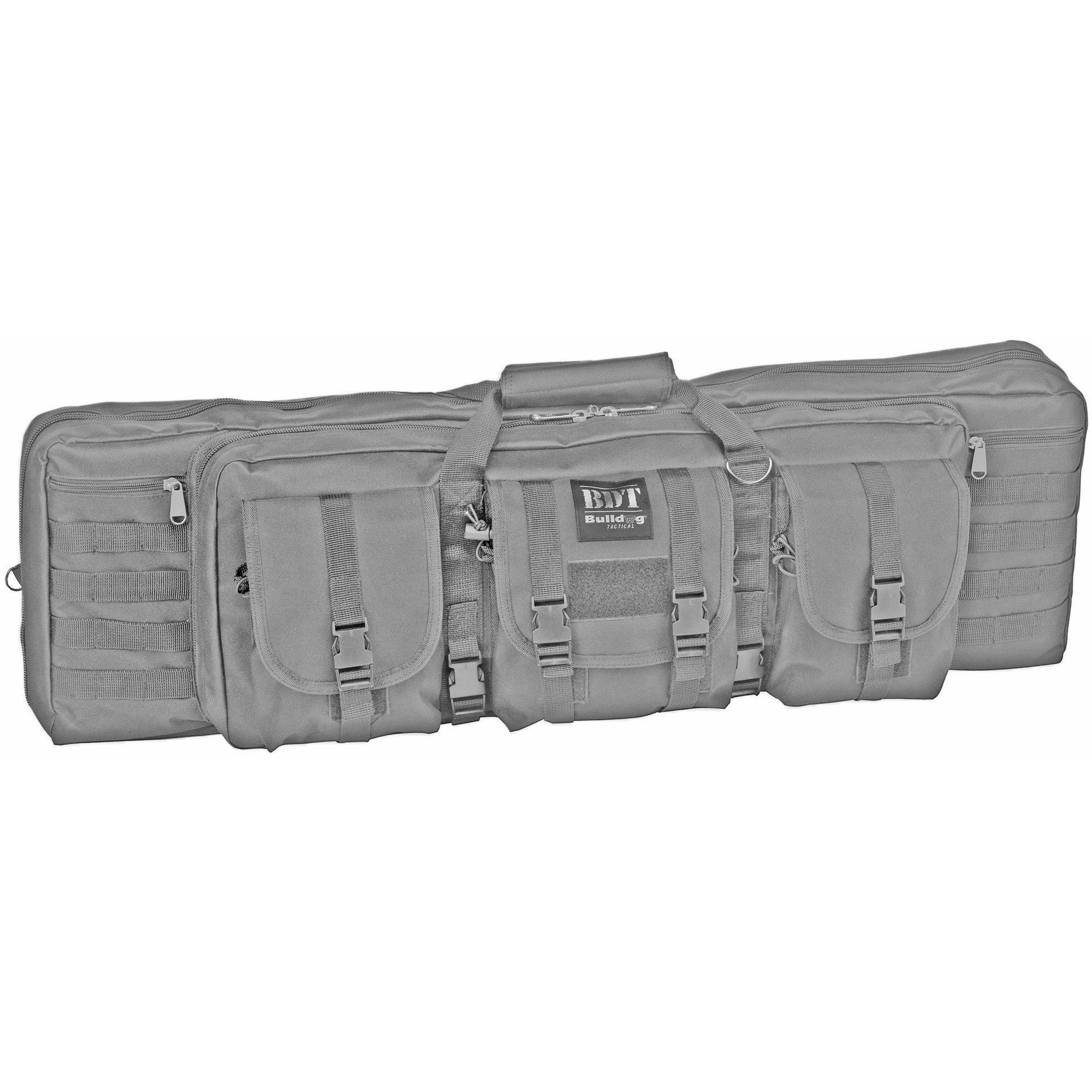 Unknown Bulldog BDT Tactical Rifle Case 37" - Single - Seal Gray (Color: Seal Gray)
