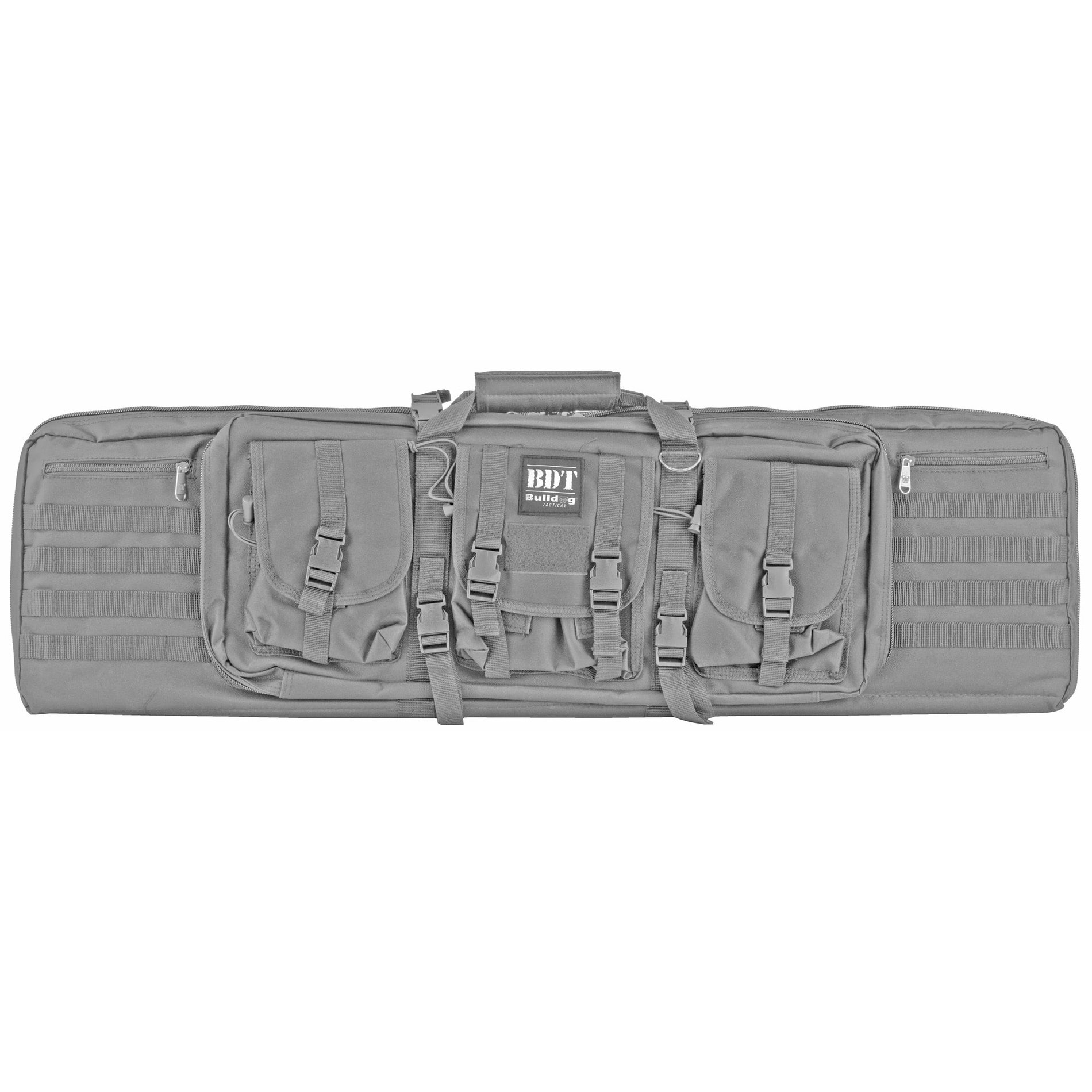 Unknown Bulldog BDT Tactical Rifle Case 43" - Double - Seal Gray (Color: Seal Gray)