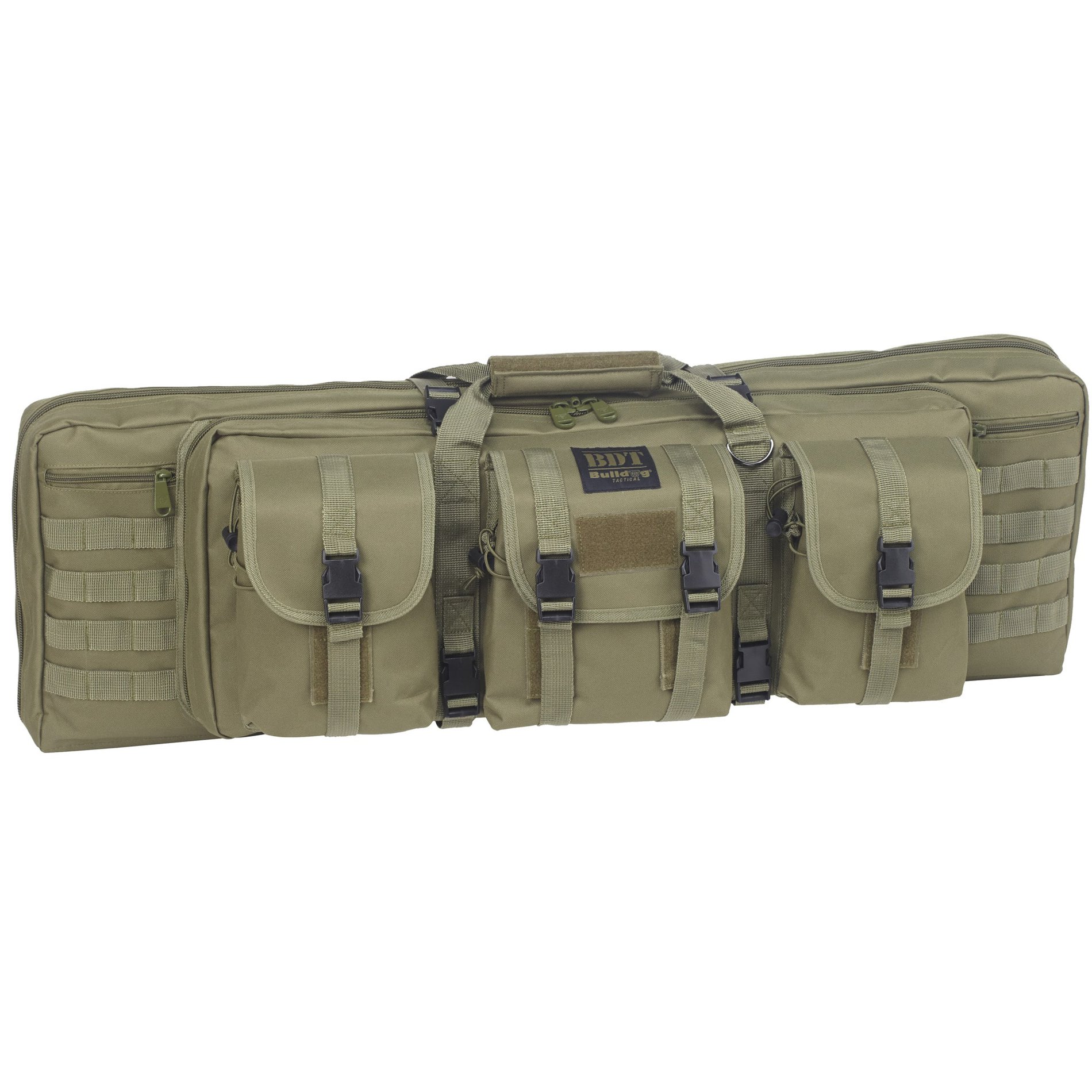 Unknown Bulldog BDT Tactical Rifle Case 43" - Single - OD Green (Color: OD Green)