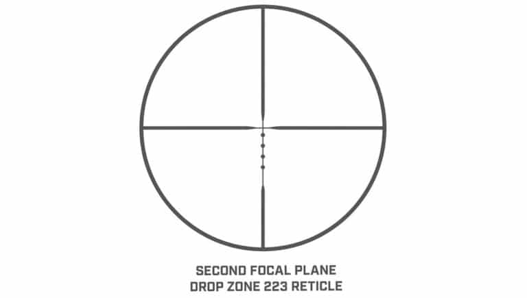 Bushnell Dropzone 223 Reticle
