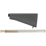 Open Box Return - CMMG A1 Style Rifle Length AR 15 Stock Kit - Buffer Parts Included