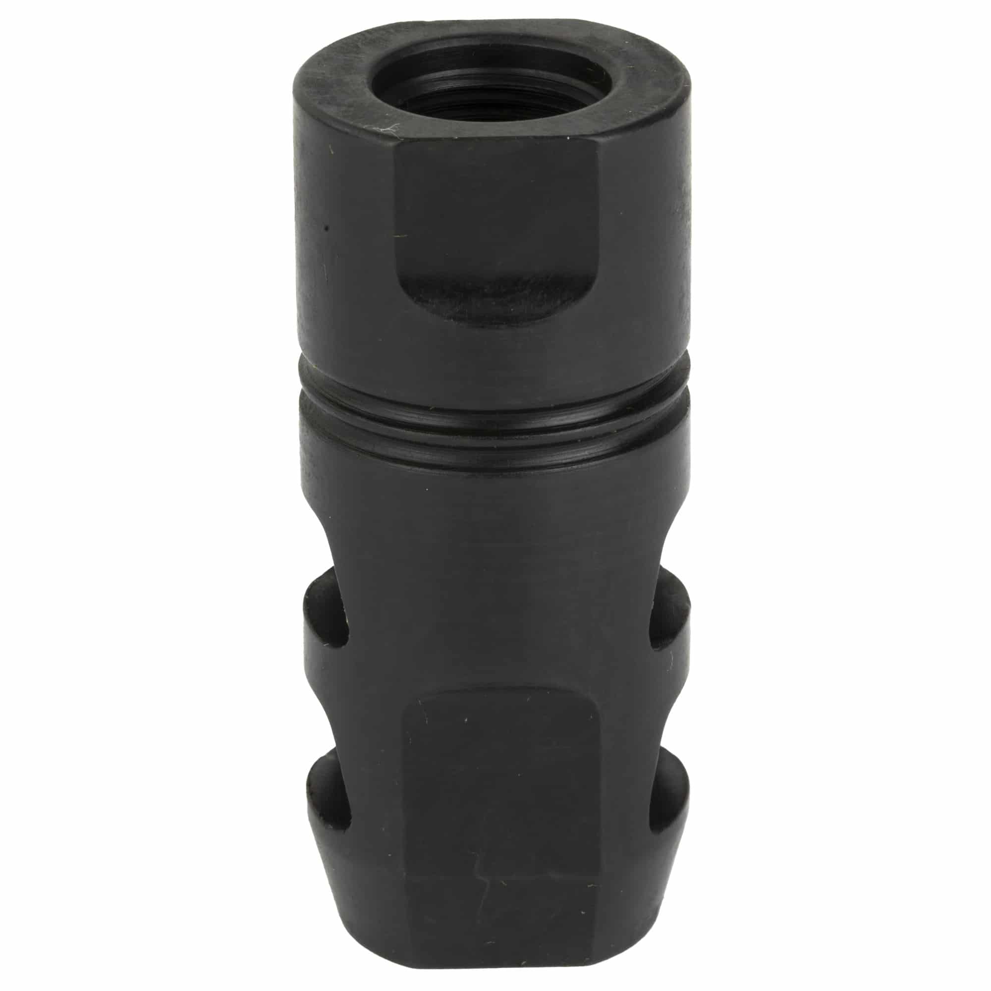 Hontac .223 / 5.56 Muzzle Brake 1/2-28 Thread – Steel, Cerakote Flat Dark Earth (FDE), Includes Washer