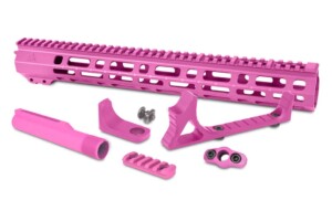 Pink AR15 Furniture - Stocks, Grips, and More by Magpul, Hogue, and AT3