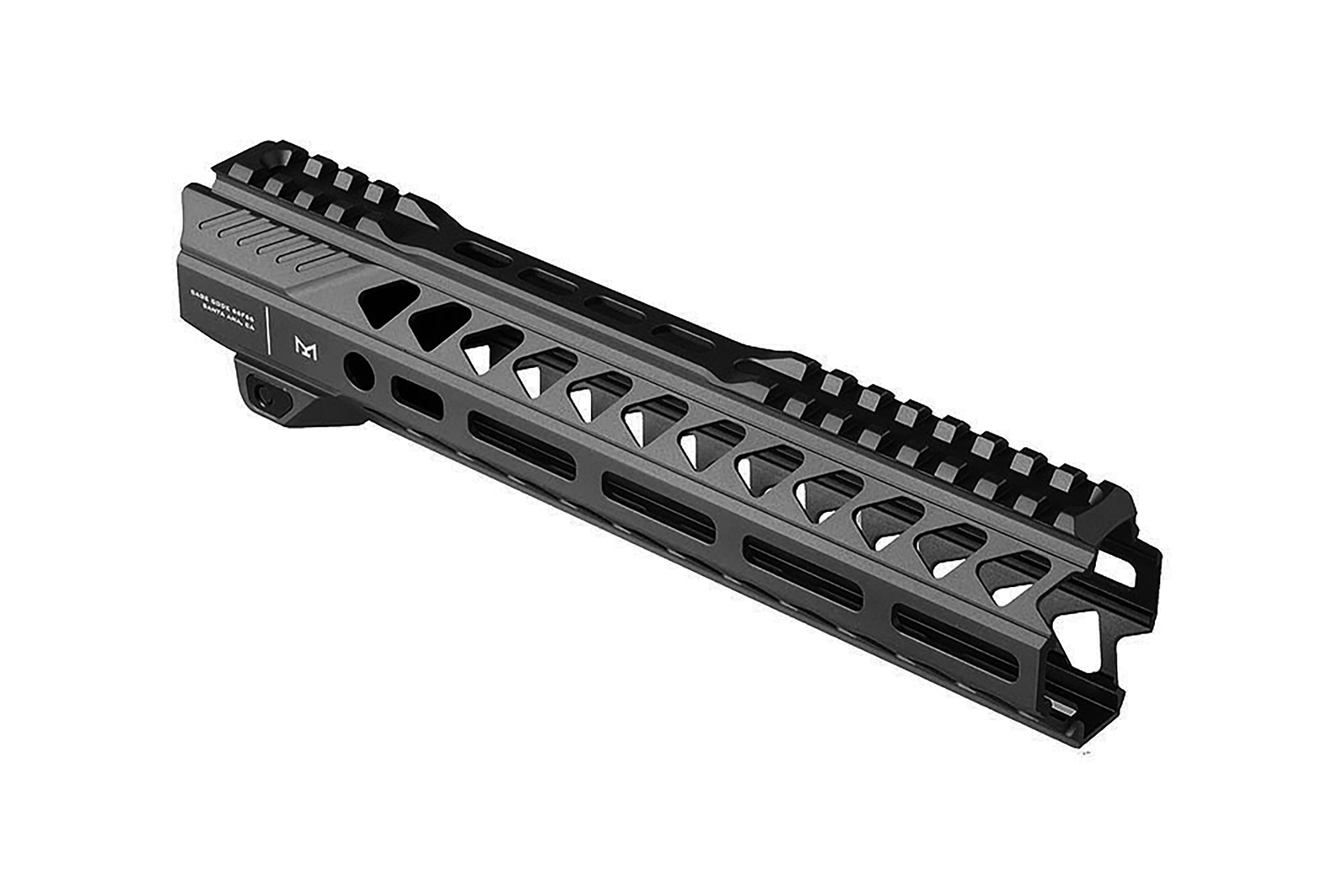 Unknown Strike Industries Strike Rail Free Float AR-15 Handguard - M-LOK - 4 Colors & 5 Lengths Available - 10 Inch, Black (Length: 10 Inch, Color: Black)
