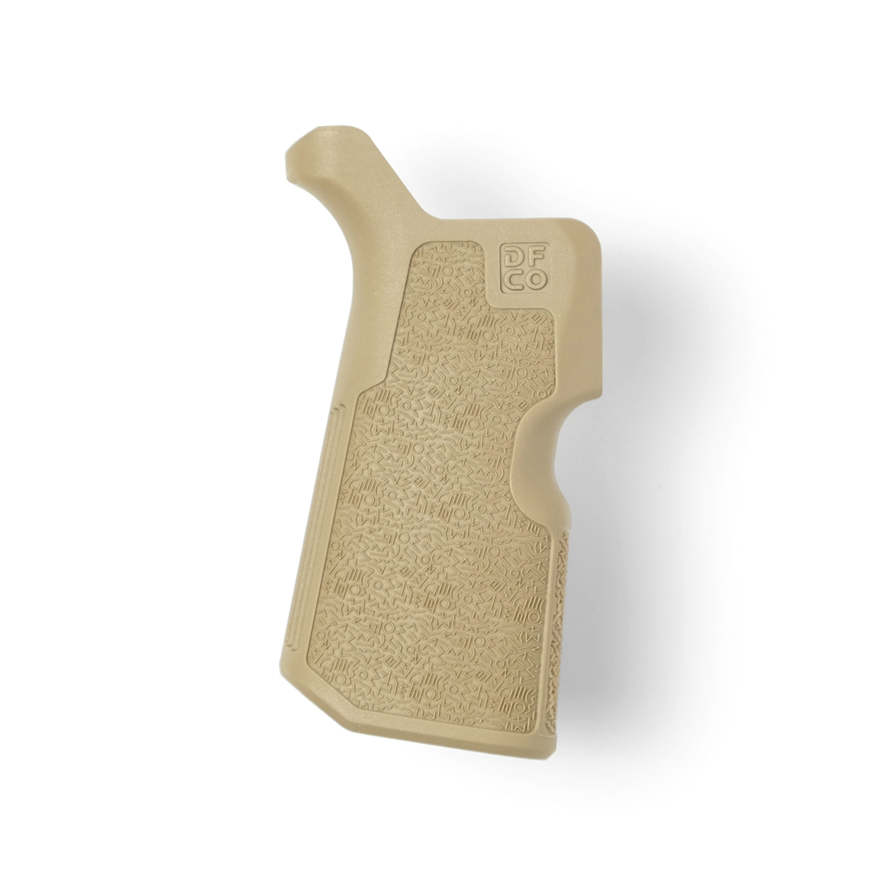 Unknown Die Free Co Kung Fu Grip AR-15 Pistol Grip - Flat Dark Earth (Color: Flat Dark Earth)