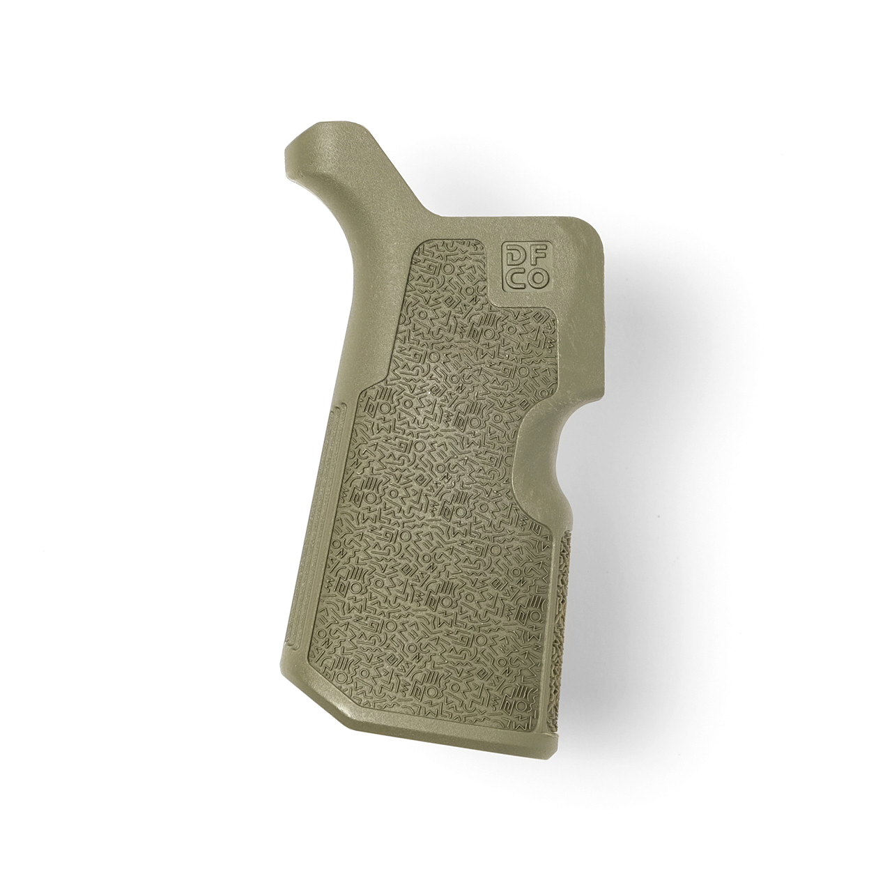 Unknown Die Free Co Kung Fu Grip AR-15 Pistol Grip - OD Green (Color: OD Green)