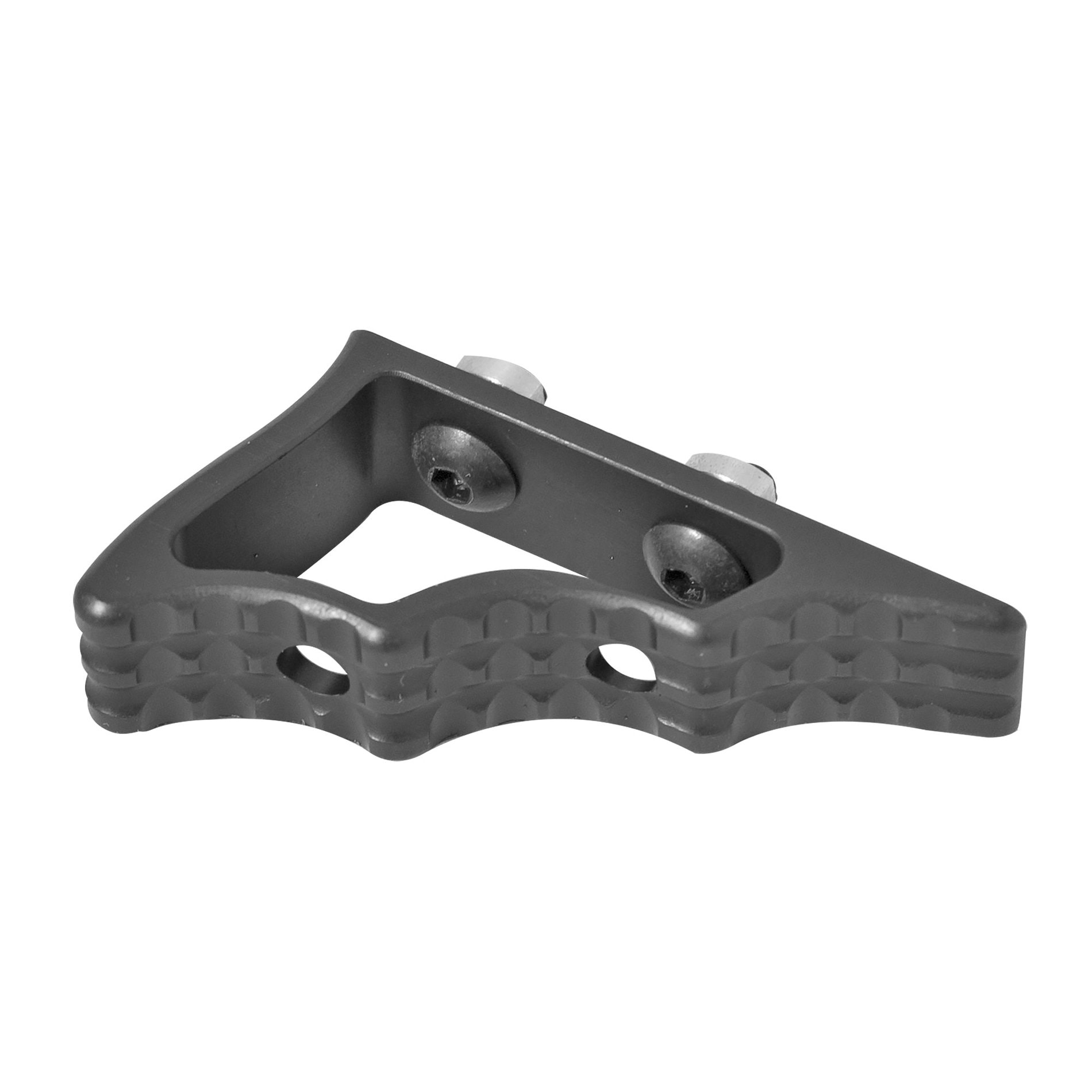 Unknown Ergo Enhanced Angle Grip - M-LOK - Polymer or Aluminum - Aluminum (Material: Aluminum)