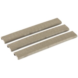 Ergo Picatinny 18 Slot Textured Slim Picatinny Rail Cover - 3 Pack